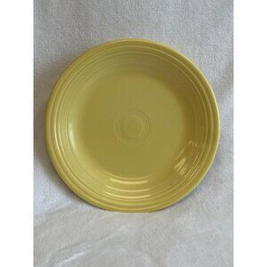 Homer Laughlin China Co Fiestaware Sunflower Yellow Dinner Plate Round Lead Free